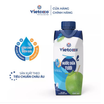 Combo 6 hộp nước dừa tươi Vietcoco 330ml