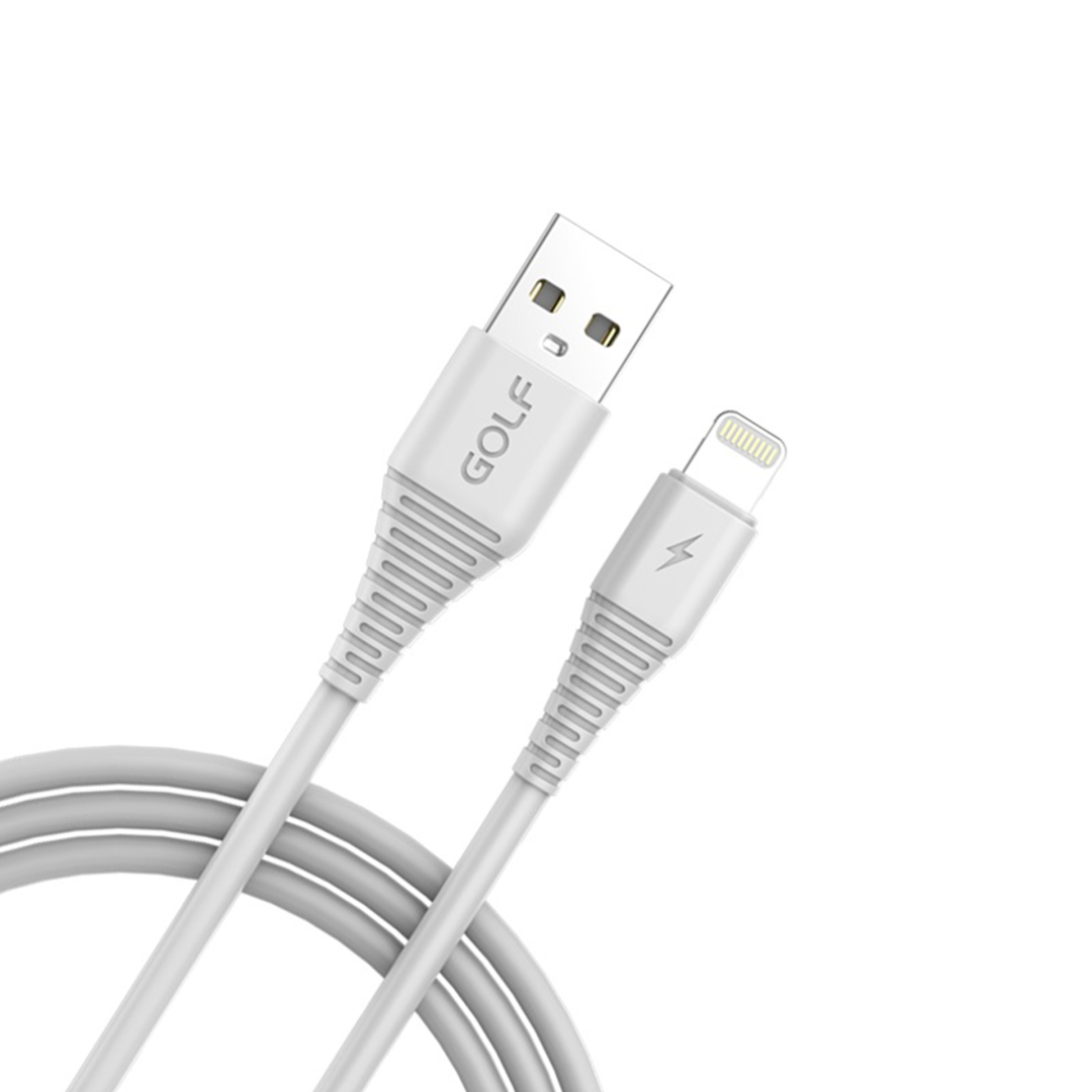 Cáp sạc nhanh iphone 3A Golf GC-64i dài 1m