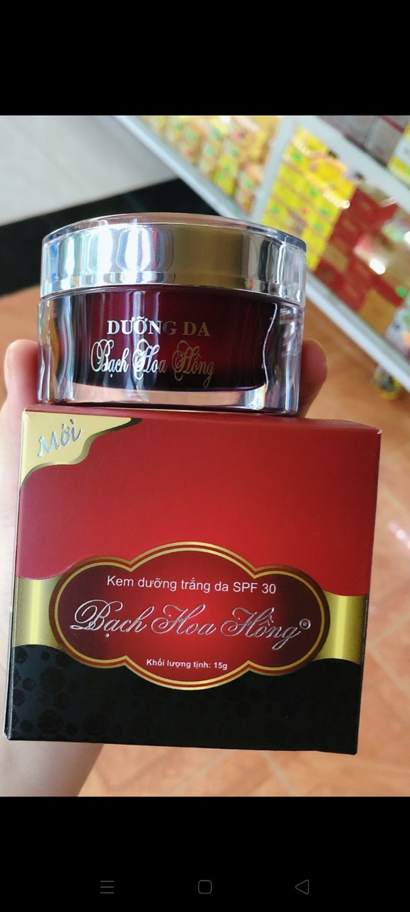 [ Cam Kết Chính Hãng ]Kem Bach Hoa Hong 15g Mẫu Mới
