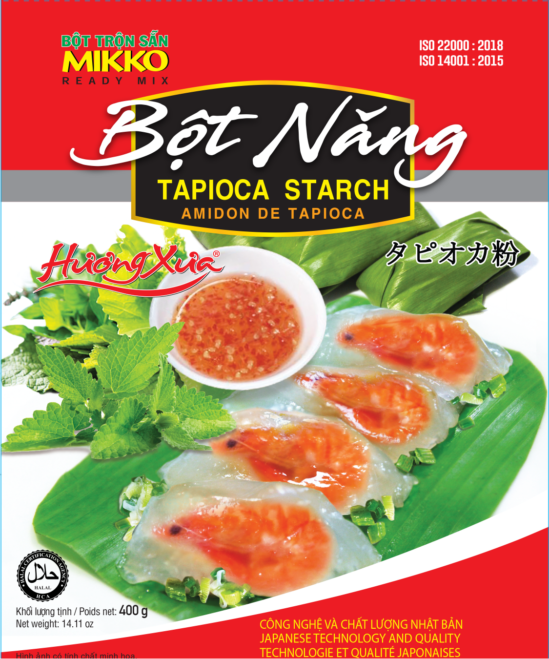 Bột năng Mikko Hương Xưa 400g