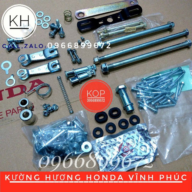 bộ ốc gắn xe dream thái ....