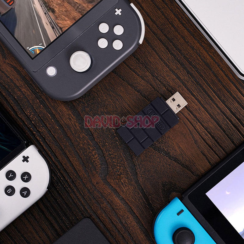 [HCM]8Bitdo Wireless USB Adapter kết nối nhiều loại tay cầm cho Nintendo Switch PC Android MacOS