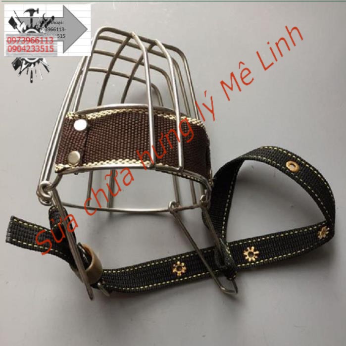 Rọ mõm chó nhiều cỡ làm bằng innox 304
