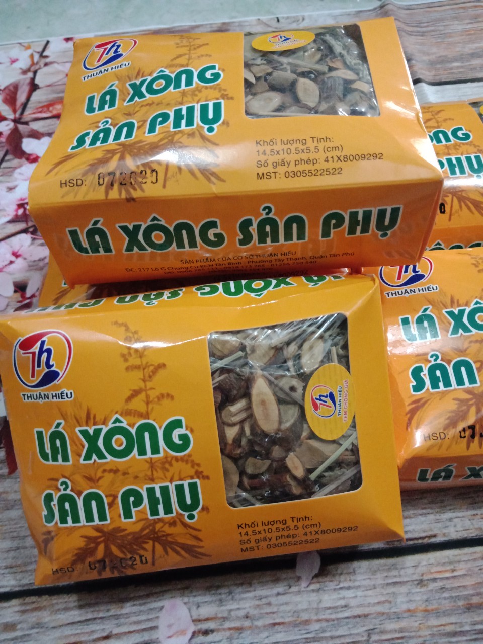 Lá xông sản phụ sau sinh