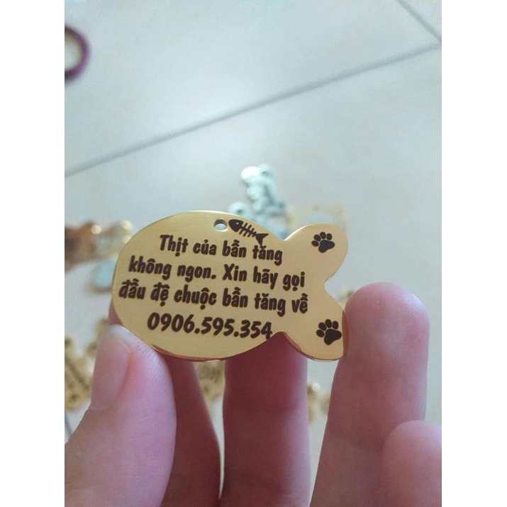 thẻ tên cho boss