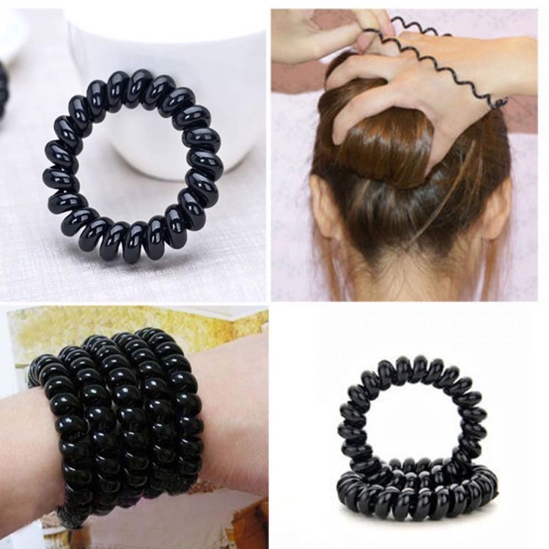 cột tóc lò xo nhiều màu siêu chắc