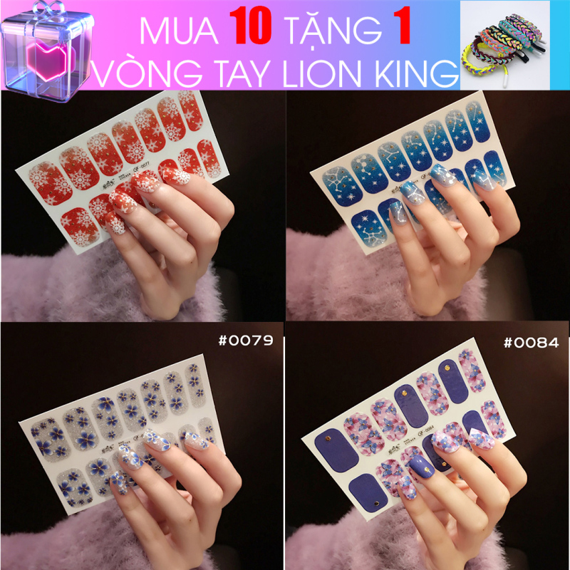 [HOT] Tuyển Tập Miếng Dán Móng Tay Nail Sticker cao cấp số lượng có hạn nhập khẩu