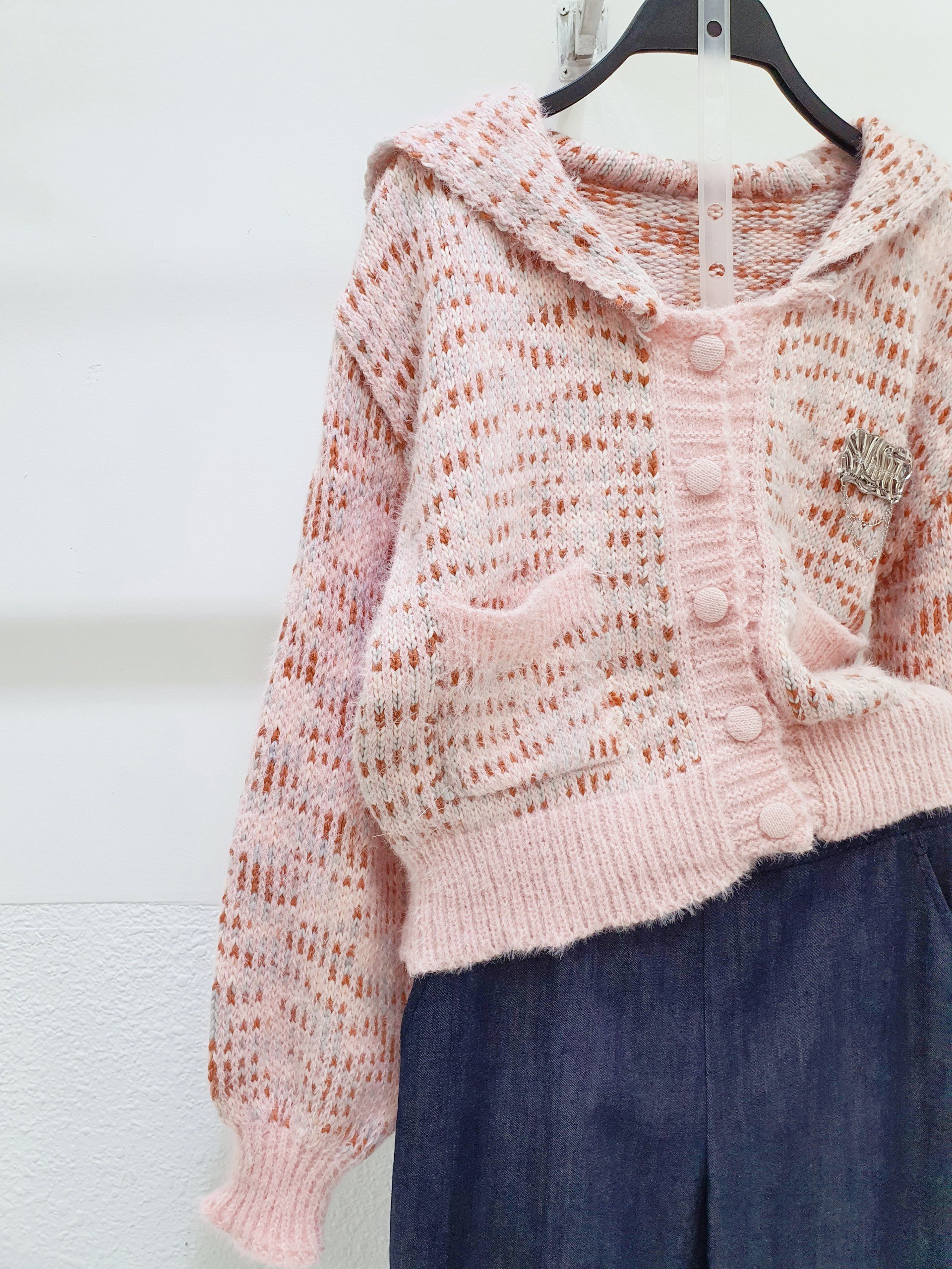 AfterBefore | Áo Cardigan cổ thuỷ thủ nhiều màu