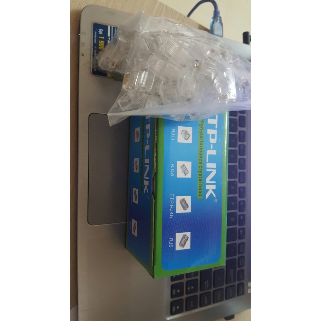 Hạt mạng Tp-link Cat5 túi 100 hạt