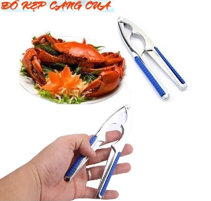 Bộ 2 dụng cụ Kềm kẹp càng Cua quả Óc Chó inox Dragon