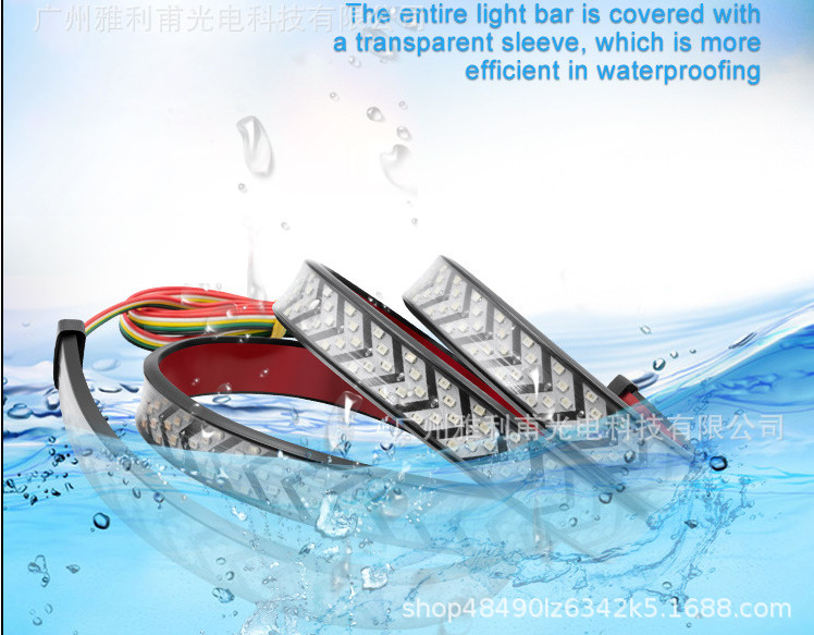 DÂY LED XIN NHAN SAU XE (