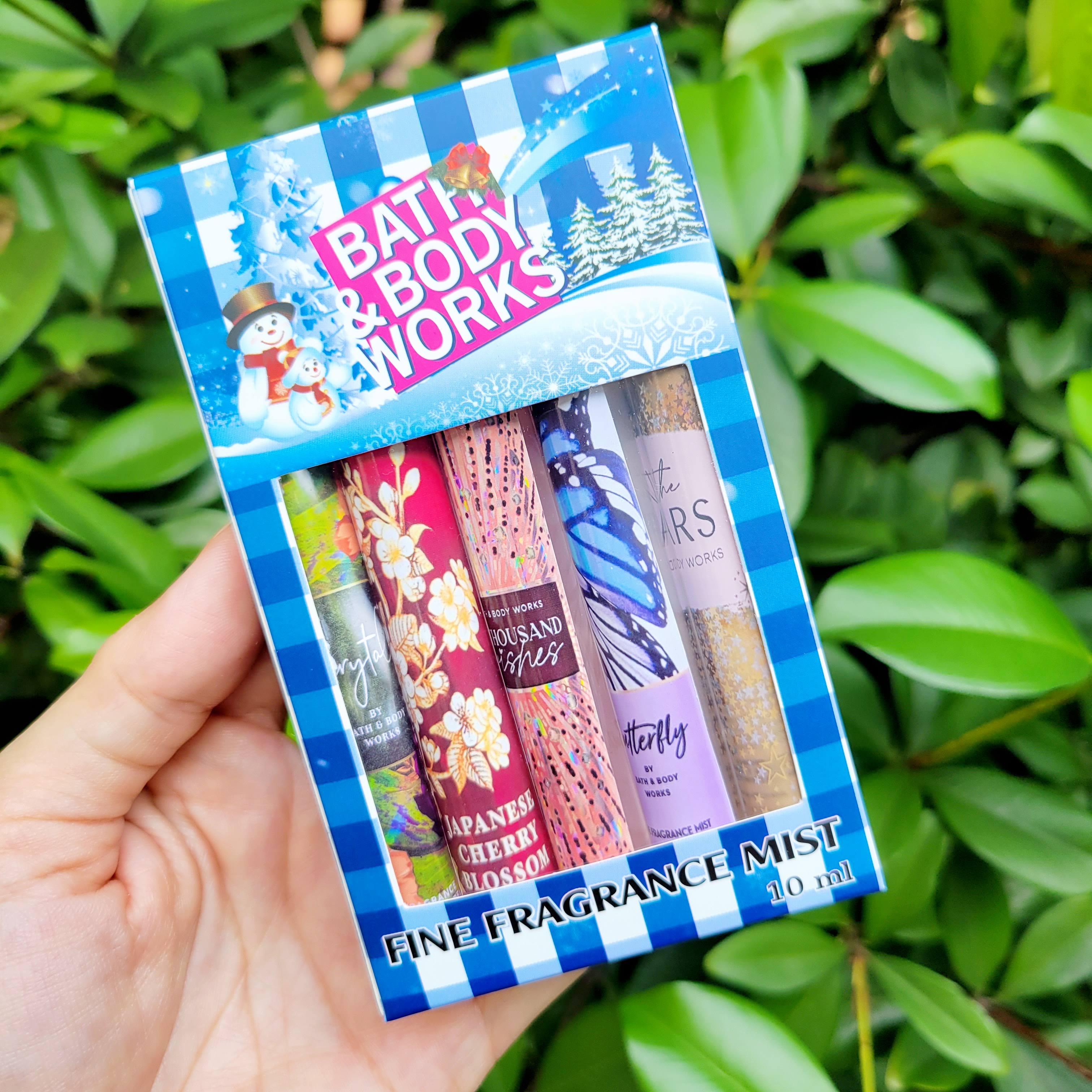 Xịt thơm body mist chiết Bath and Body Works 10ml