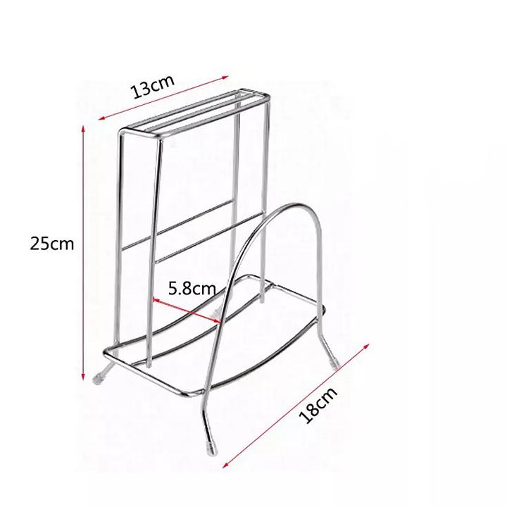 (GIÁ SIÊU HỜI ) Kệ để dao thớt INOX-giá treo đựng thớt tiện lợi- sắp xếp căn bếp trở nên gọn gàng hơn-Giá để dao thớt inox tiện dụng