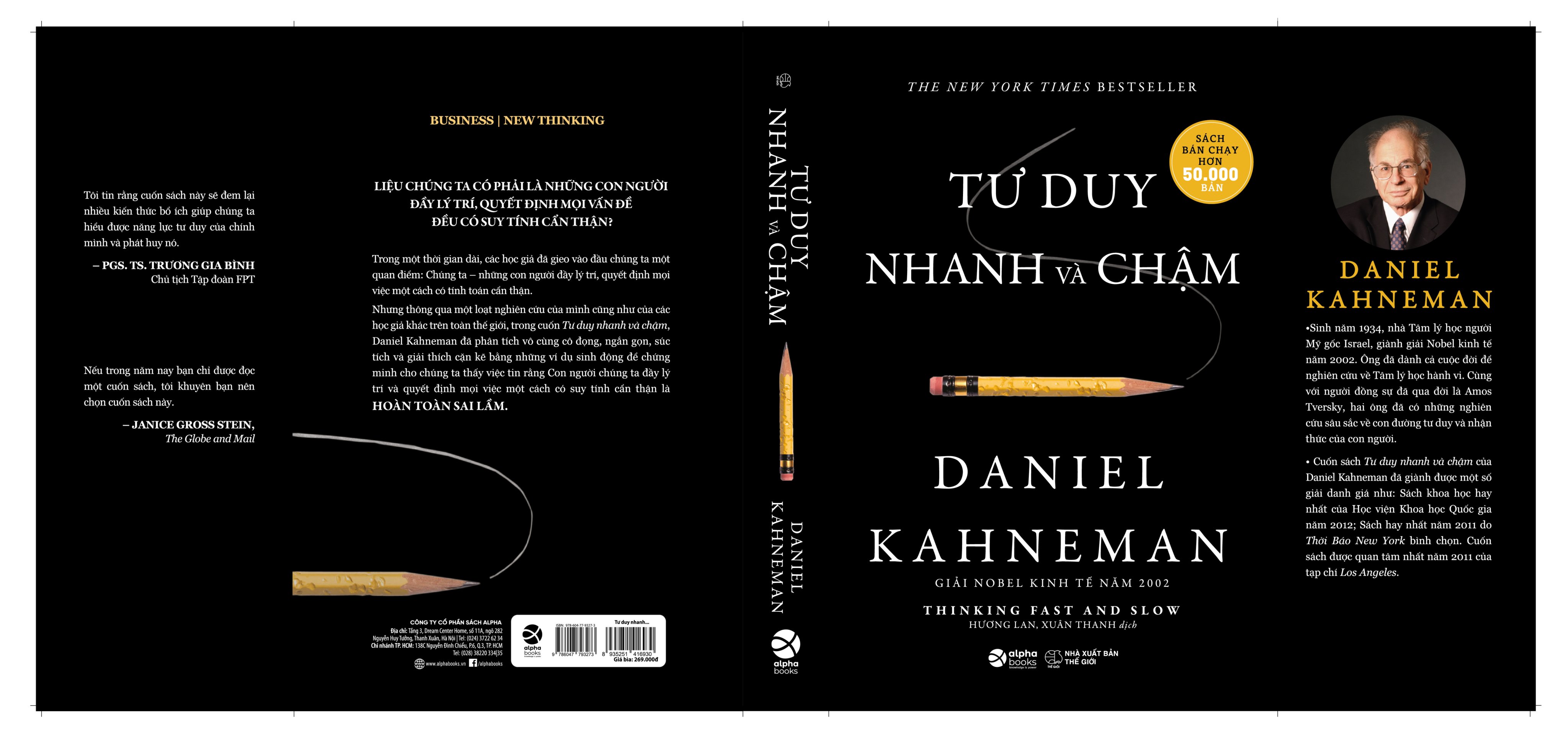 Tư Duy Nhanh Và Chậm (Bản đặc biệt bìa cứng 2021) [AlphaBooks]