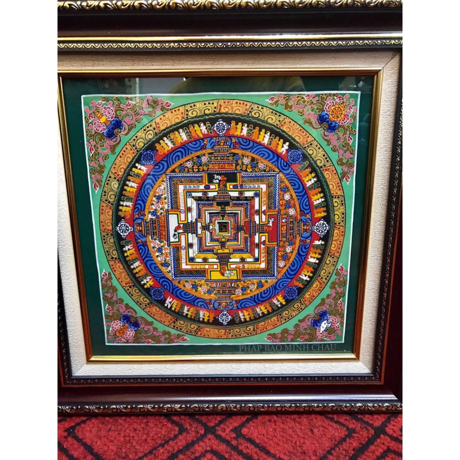 [PBMC] Tranh Mandala Nepal có khung (CHÁT CHỌN MẪU)