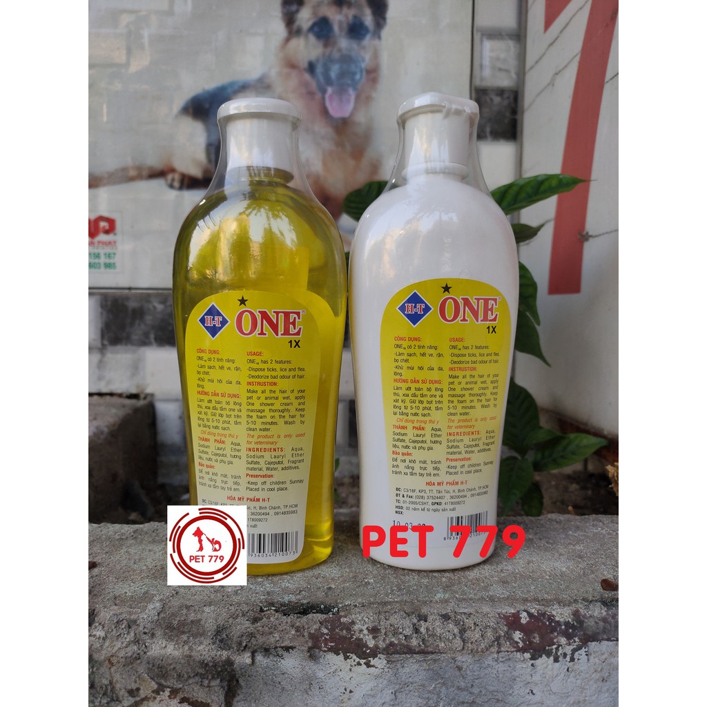 [HCM]Sữa Tắm One 1X 550ml dành cho chó mèo