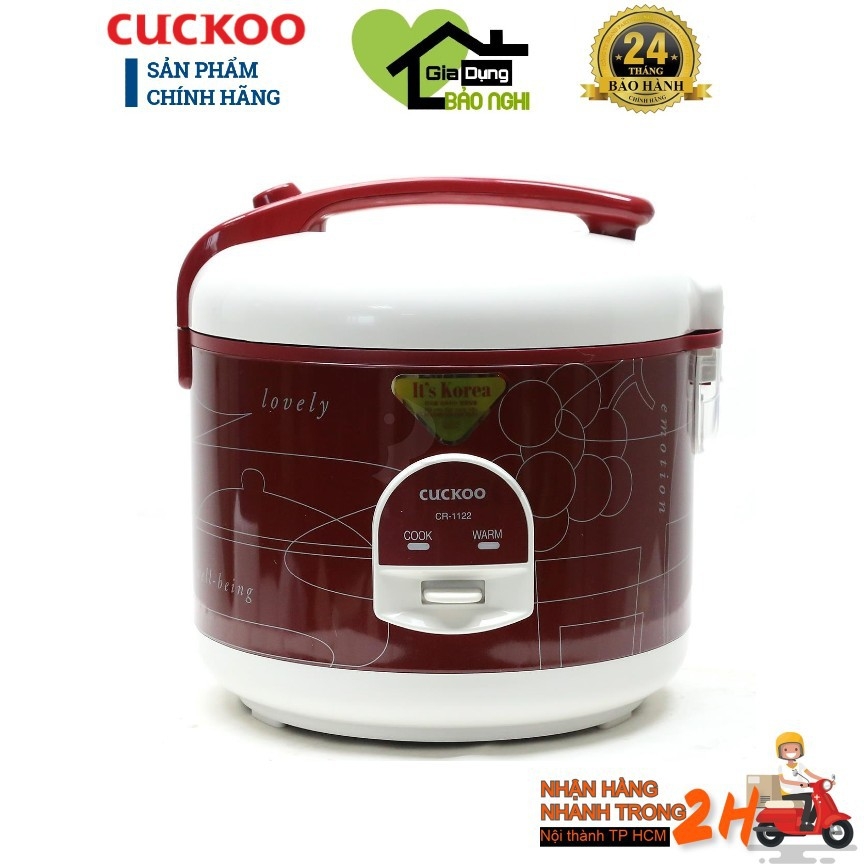 [HCM]Nồi cơm điện Cuckoo  2 lít CR1122