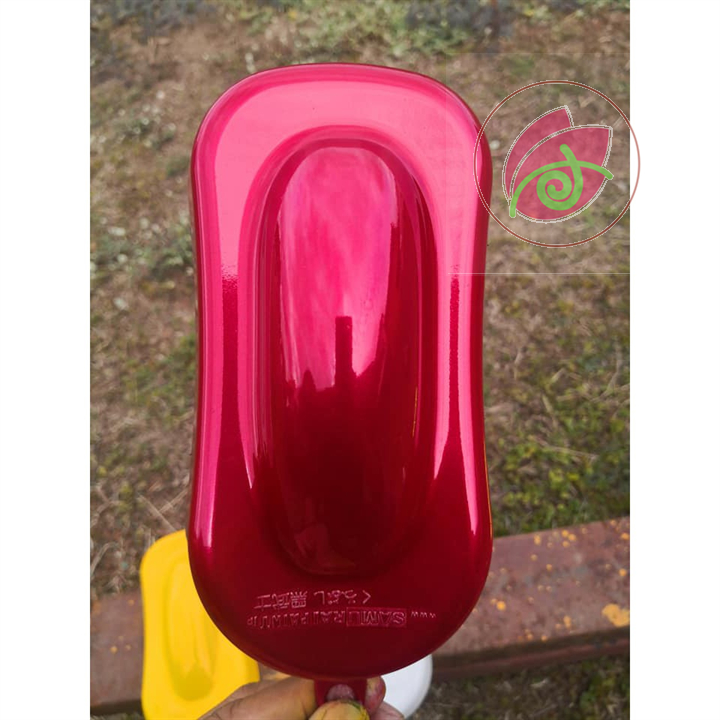 Sơn xịt sơn xe máy Samurai Y138 màu đỏ candy Yamaha 400ML