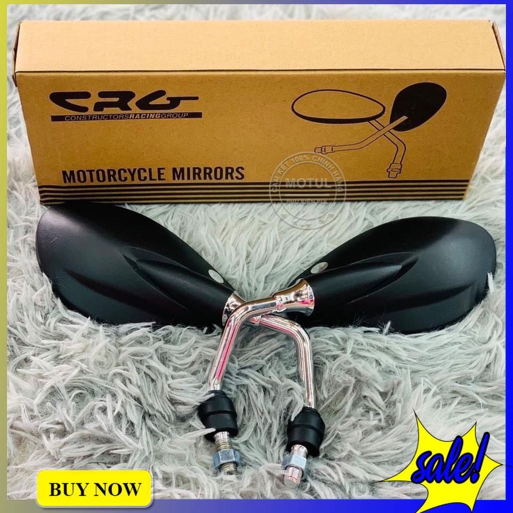 Gương xe máy thời trang CRG H2C kiểu Yaz chân 10li kính CRG Wave Winner SH AB...