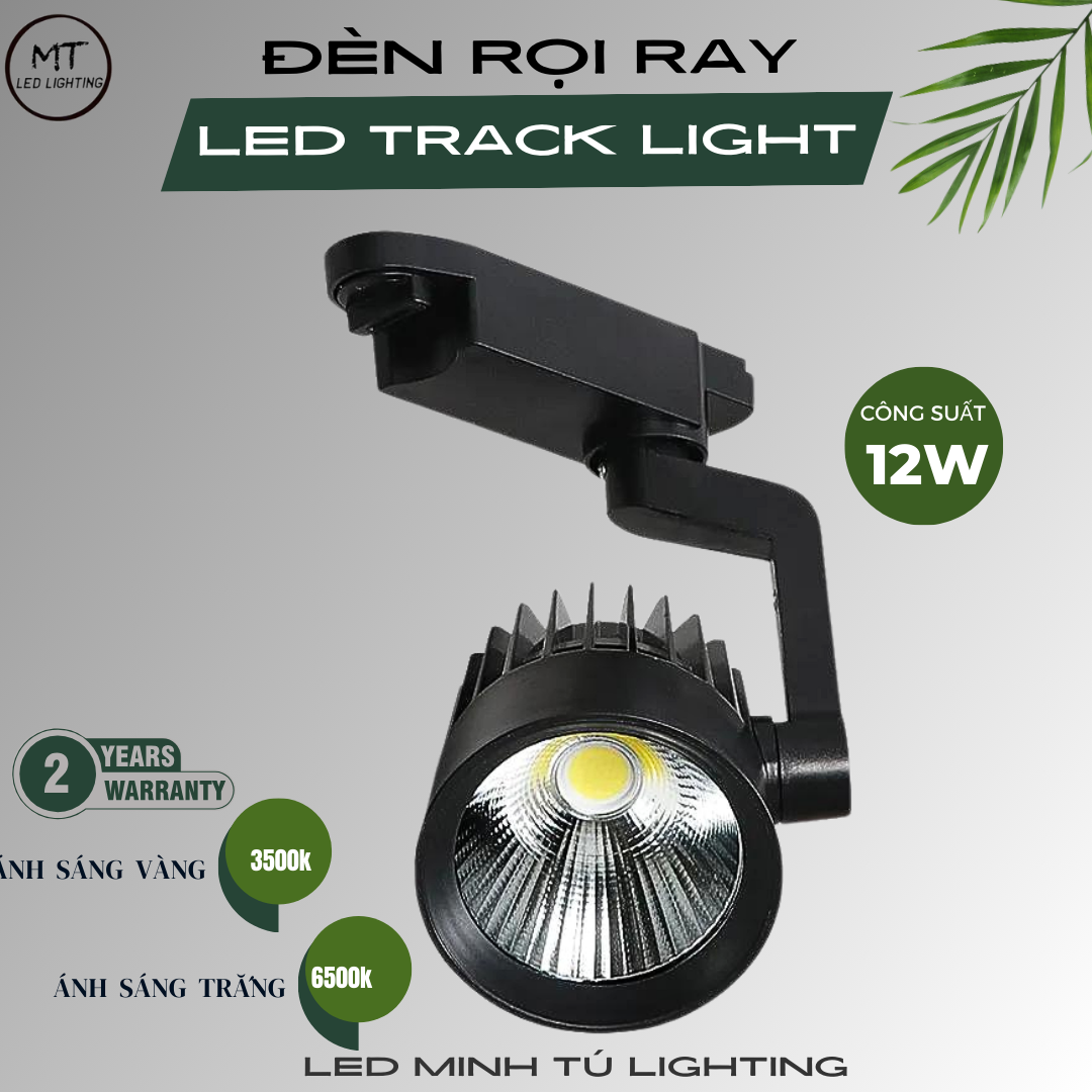 Đèn rọi ray COB 20w - 30w [Led Minh Tú]