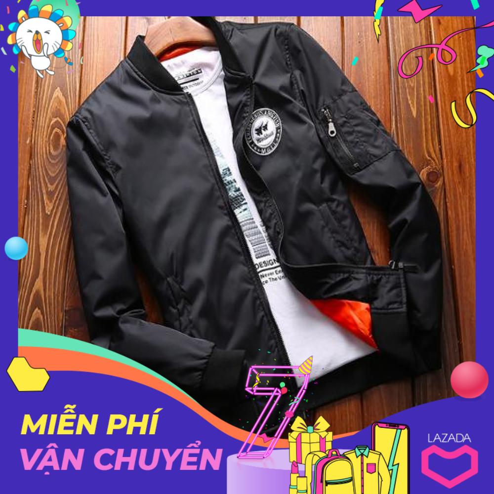 [HCM]Áo khoác dù nam bomber jacket phong cách c300