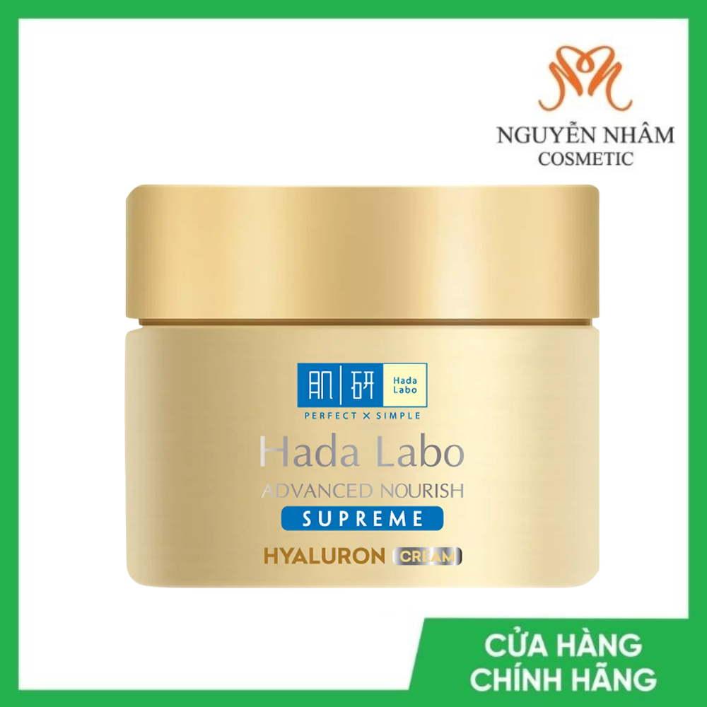 Kem dưỡng ẩm Hada Labo màu vàng