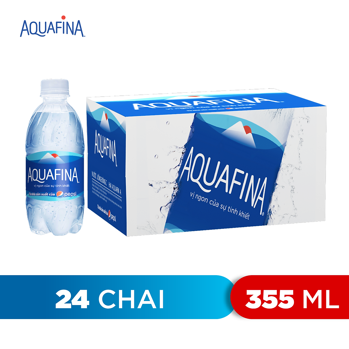 Nước suối Aquafina 500ml/355ml