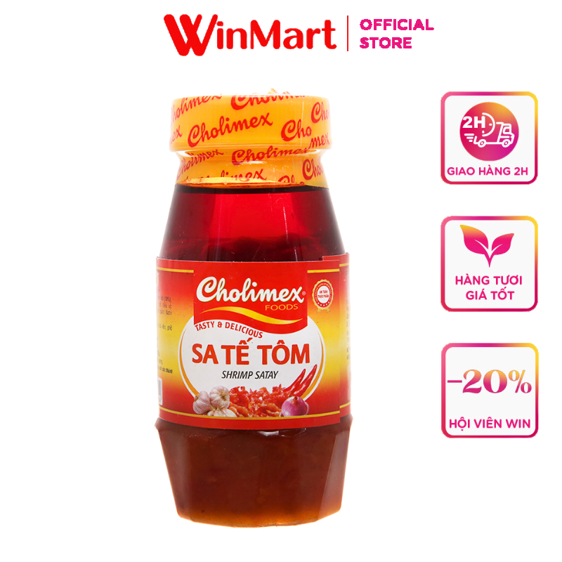 [Siêu thị WinMart] - Sa tế tôm Cholimex lọ 90g