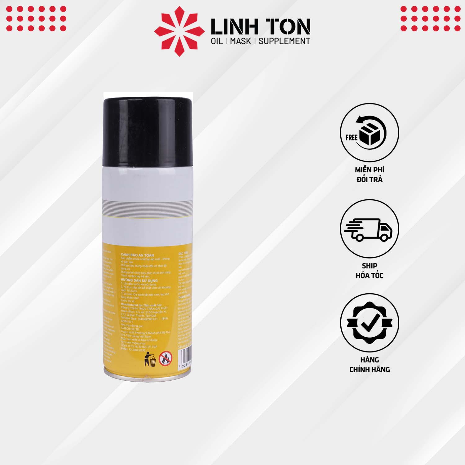 Xịt dưỡng sên dạng dầu SPRAYKING CHAIN LUBE