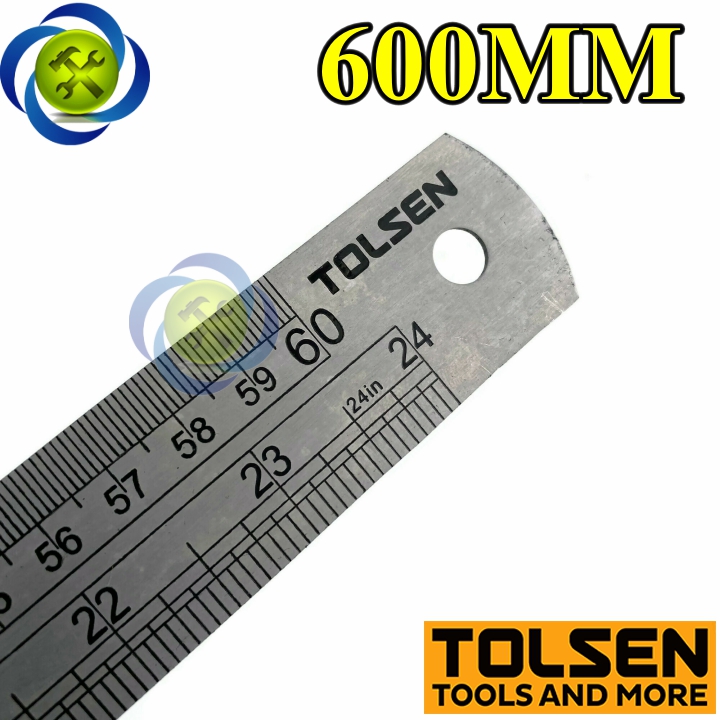 Thước lá 600mm tolsen 35028