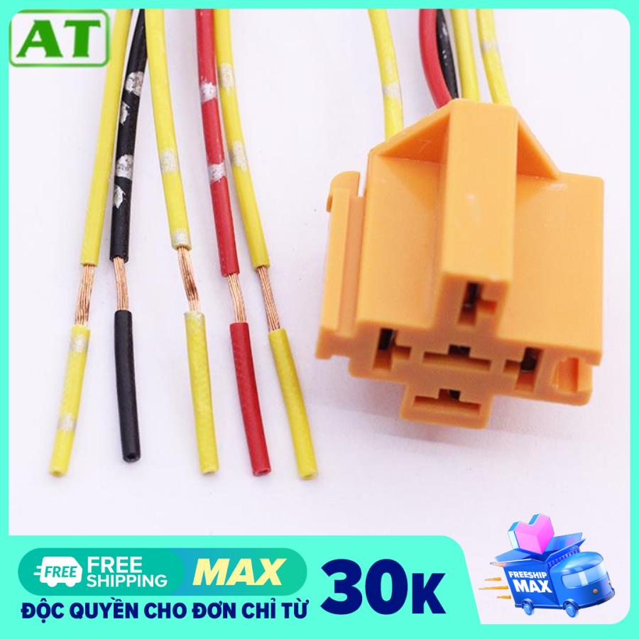 Giắc cắm rơ le 4 - 5 chân