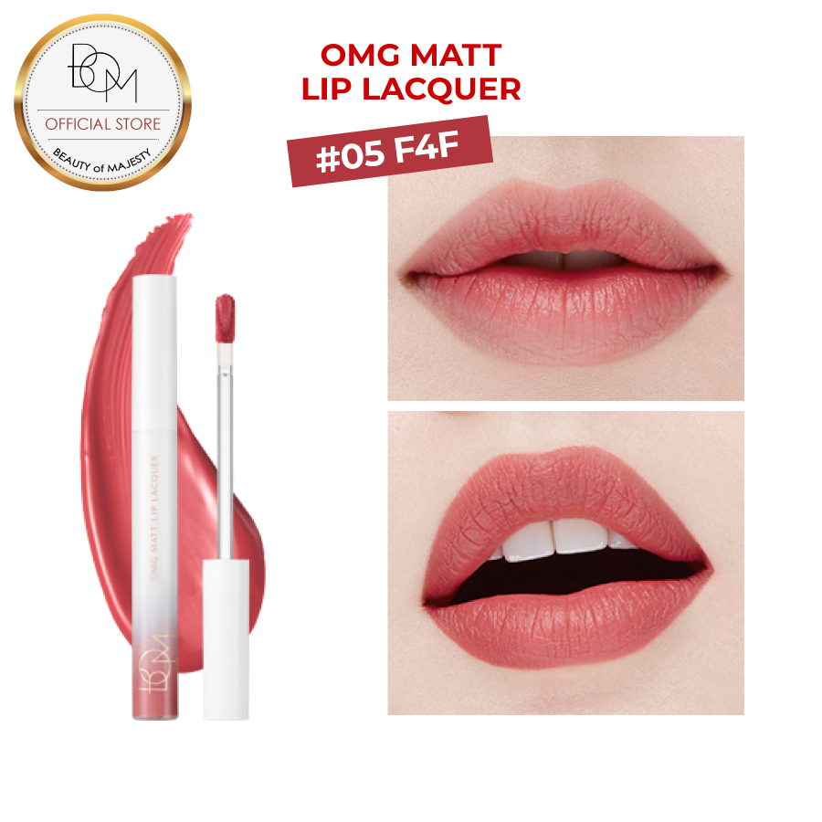 Son Kem Lì BOM OMG Matt Lip Lacquer 4g