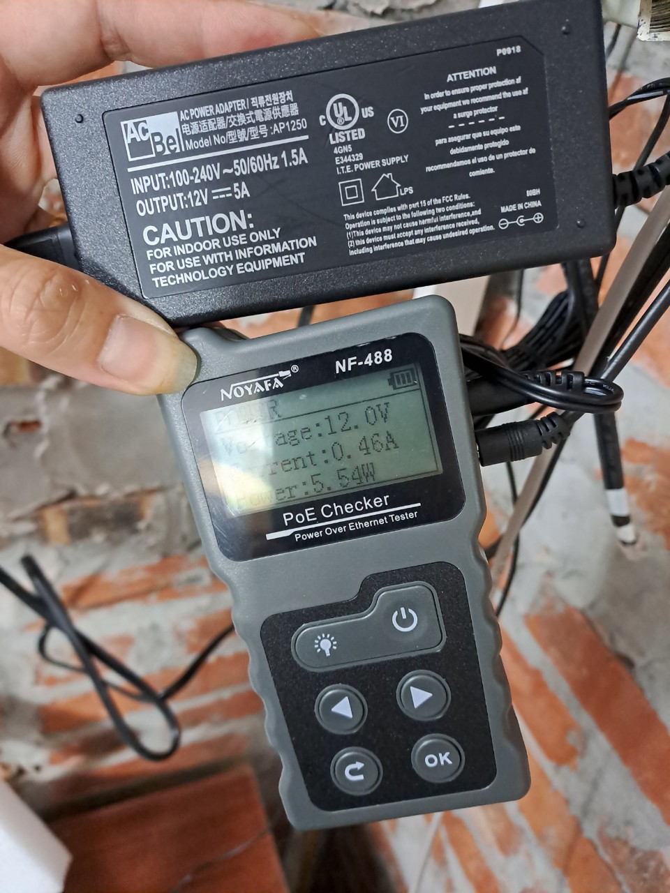 Bộ test và kiểm tra mạng POE Noyafa NF-488 ( chính hãng )