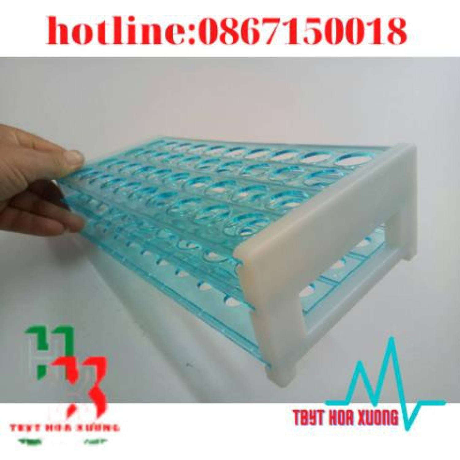Giá Đựng Ống Nghiệm phi 16 và 18ml