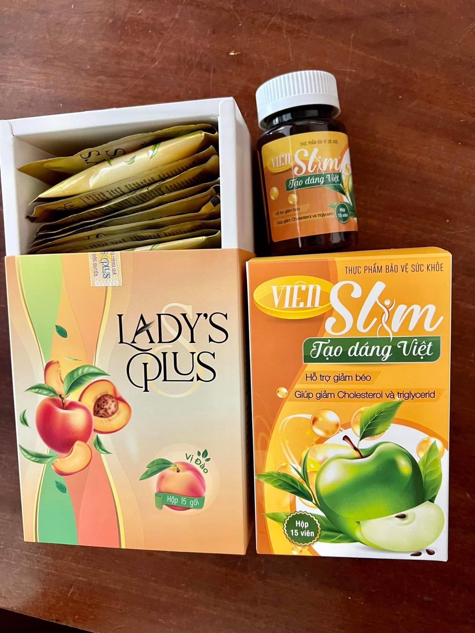 TRÀ ĐÀO GIẢM CÂN LADY PLUS  [Tặng kèm hộp thải độc]