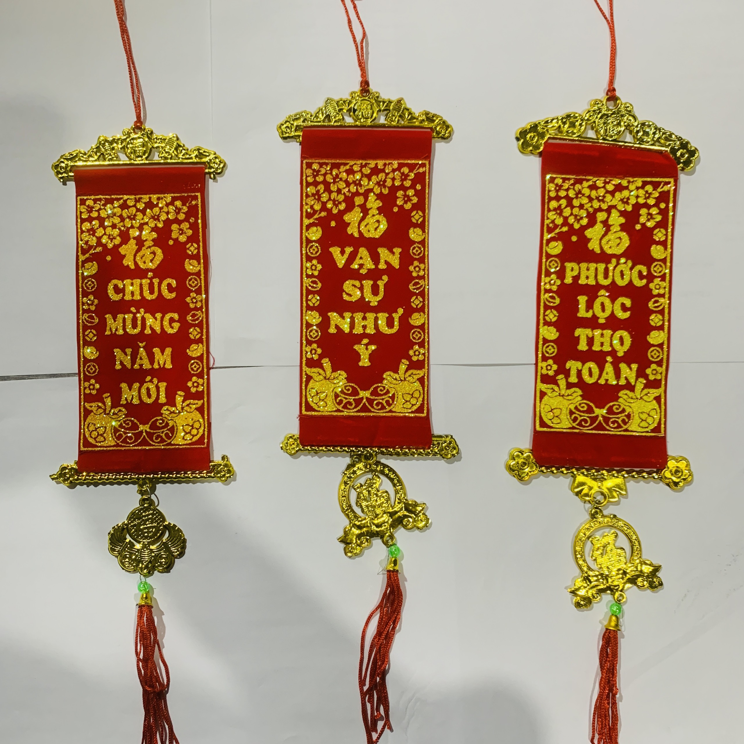 SET TREO CÂY MAI ĐÀO TRANG TRÍ TẾT 2025