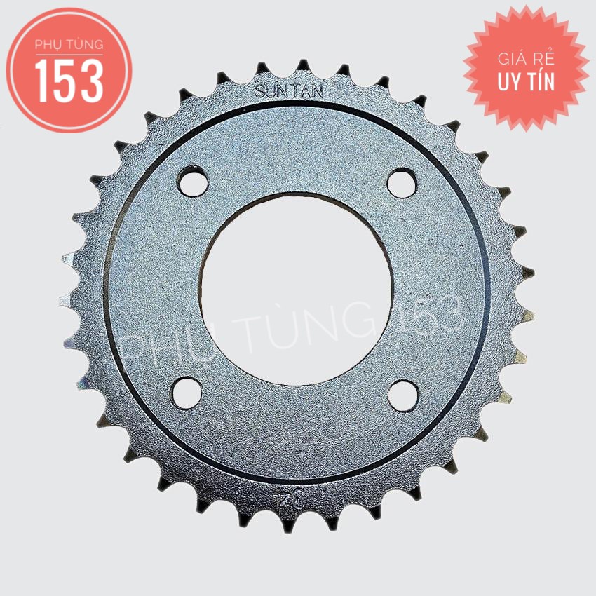 Dĩa Suntan cho xe Wave RS, S110, Future Neo (30-32-33-34-35-37) - PHỤ TÙNG 153