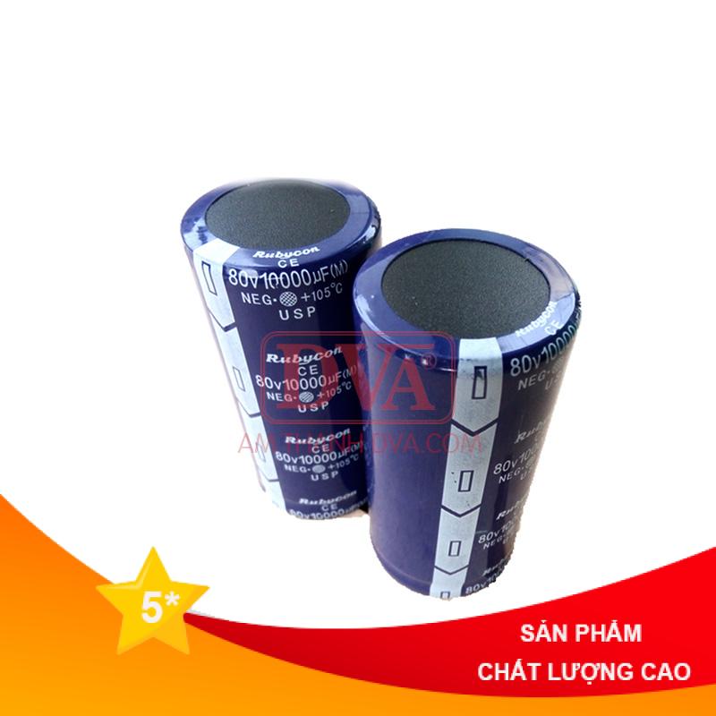 Tụ Nguồn 10000uF 80V Rubycon