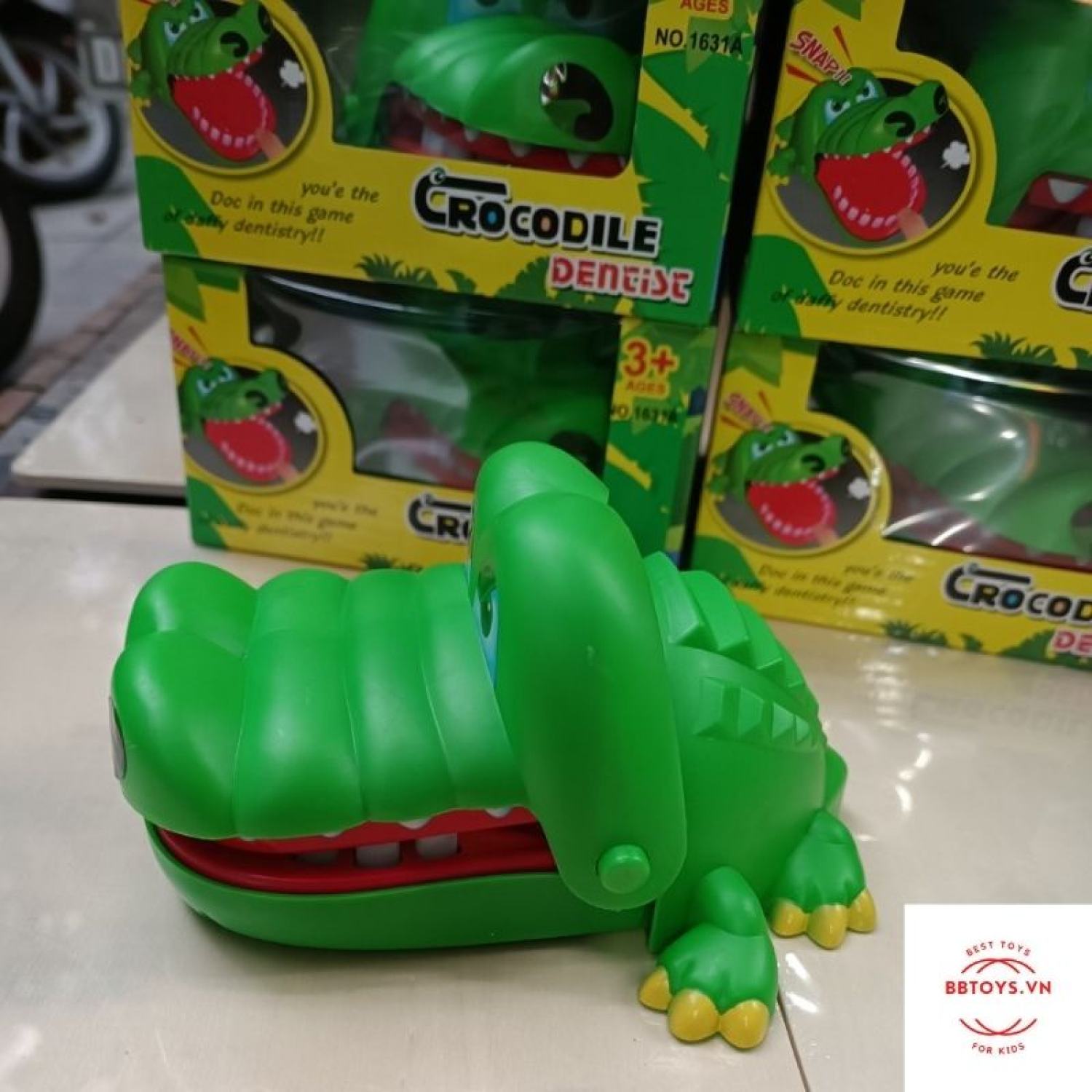 Đồ chơi khám răng cá sấu siêu vui nhộn (BBTOYS: 27)