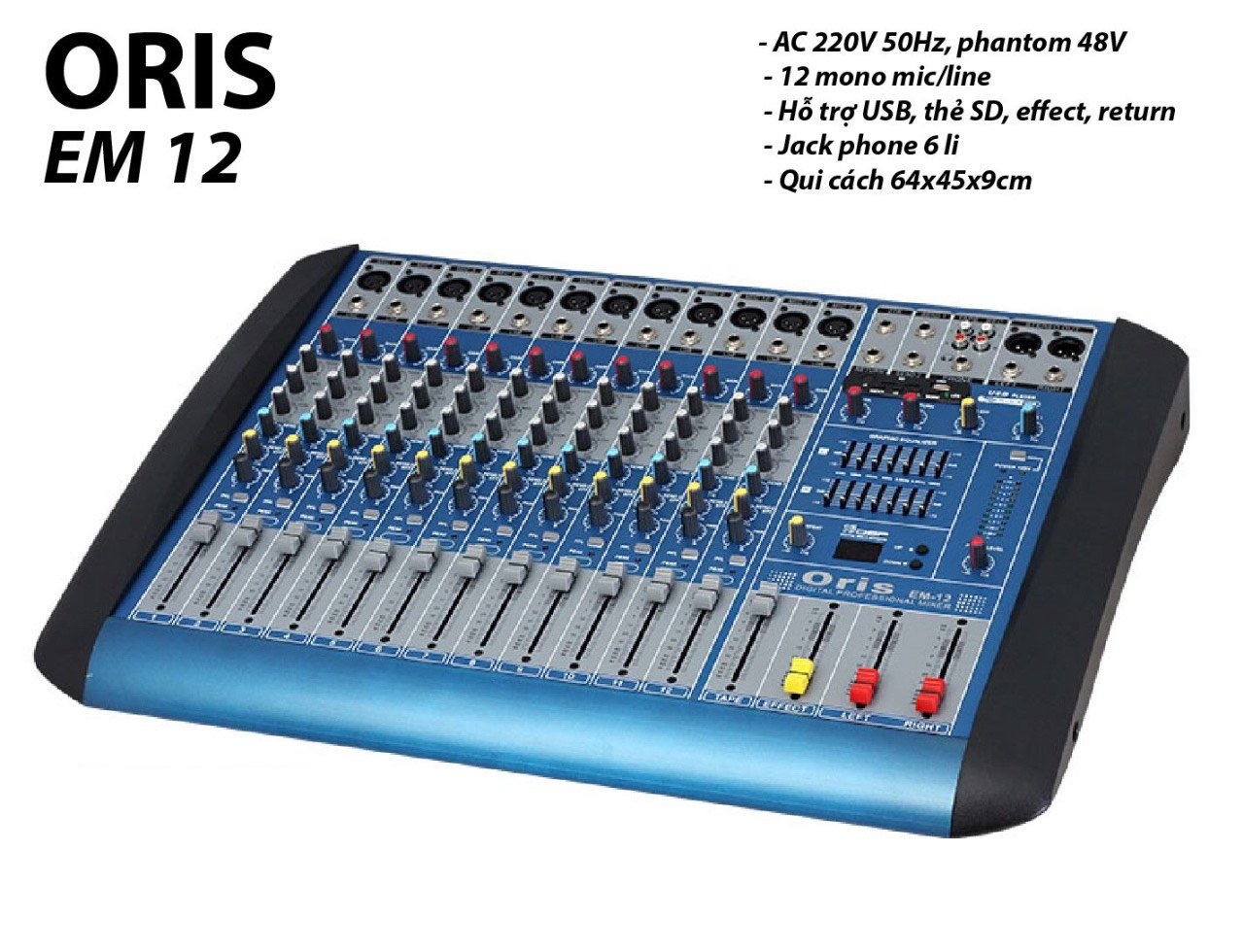 Bàn mixer oris em-12