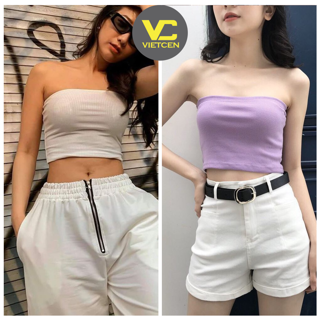 Áo Quây Croptop Nữ Chất Bozip Siêu Sexy