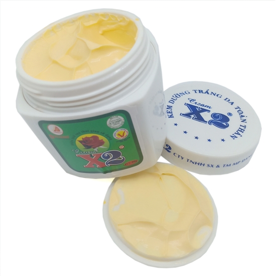 Kem dưỡng trắng da toàn thân X2