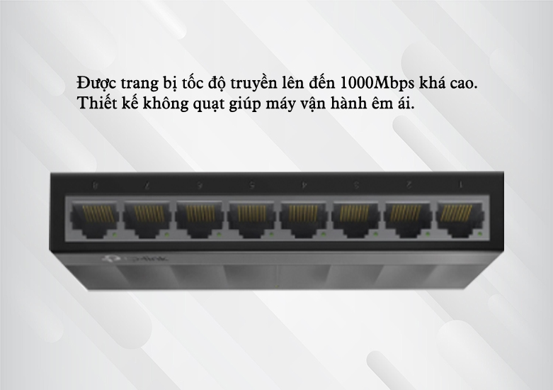 Switch TP-Link TL-LS1008G 8 port (1.0Gbps)