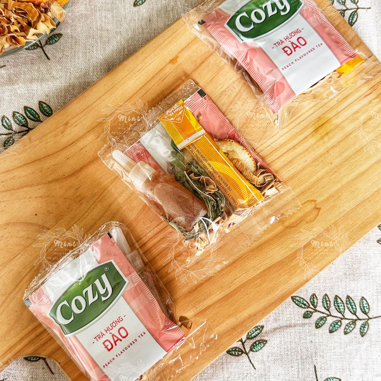 Trà Đào Cam Sả Mật Ong - Hộp 5 Set