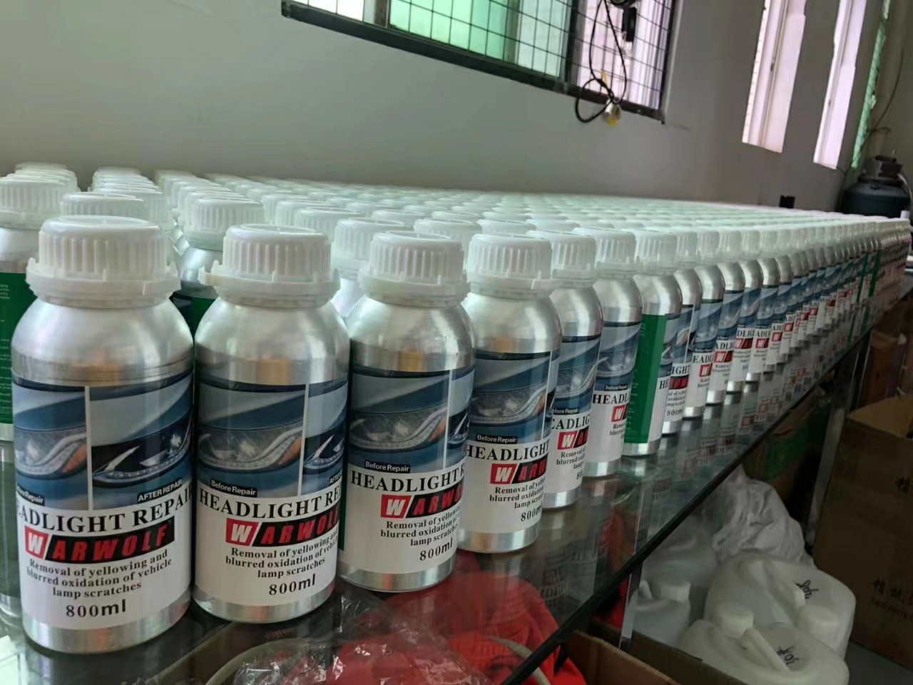 [ 800ml] Dung dịch đánh bóng đèn pha ô tô Thế Hệ Mới