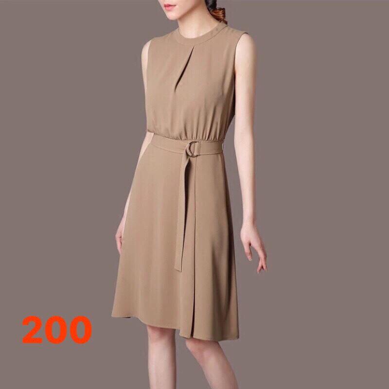 Đầm voan kèm phụ kiện điệu mẫu mới y hình hn2019
