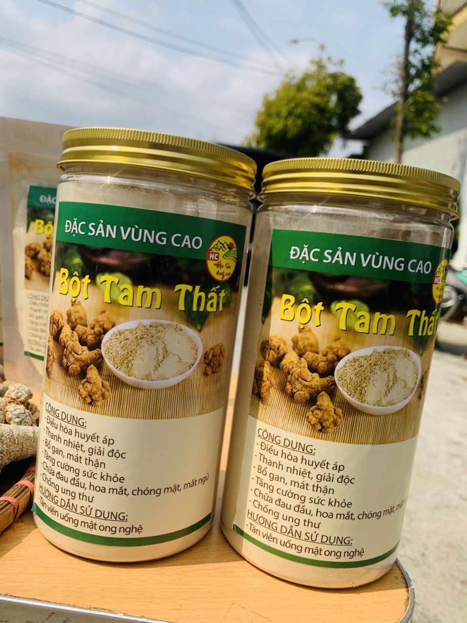 bột củ tam thất bắc