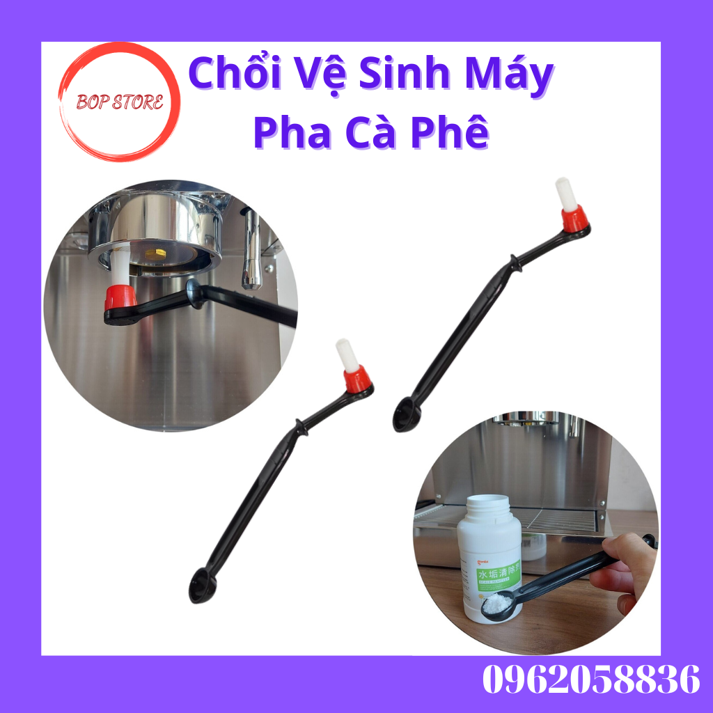 Chổi vệ sinh máy pha cà phê, cọ vệ sinh máy cafe