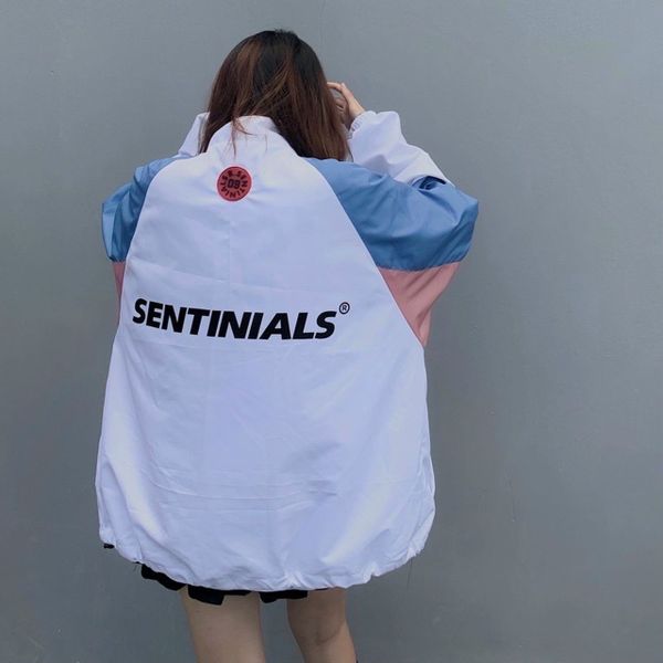 Áo khoác dù logo in SENTINIALS form dưới 70kg