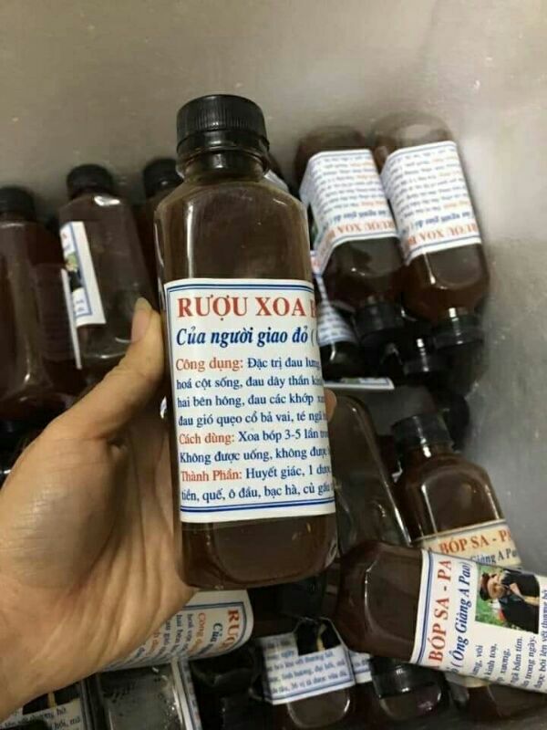 Combo 2 chai xoa bóp